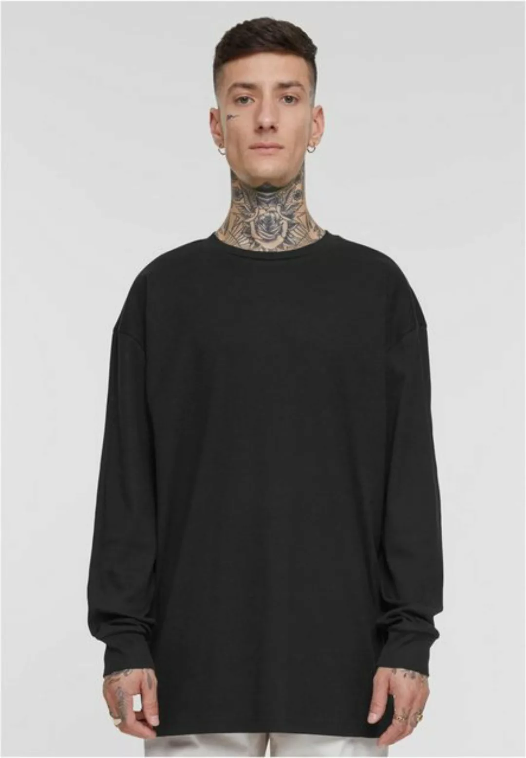 URBAN CLASSICS Longsleeve Organic Boxy Rib Longsleeve günstig online kaufen