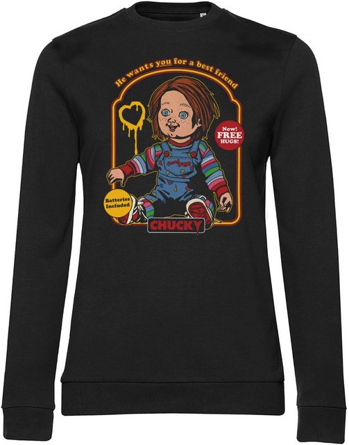 Chucky Rundhalspullover Toy Box Girly Sweatshirt günstig online kaufen