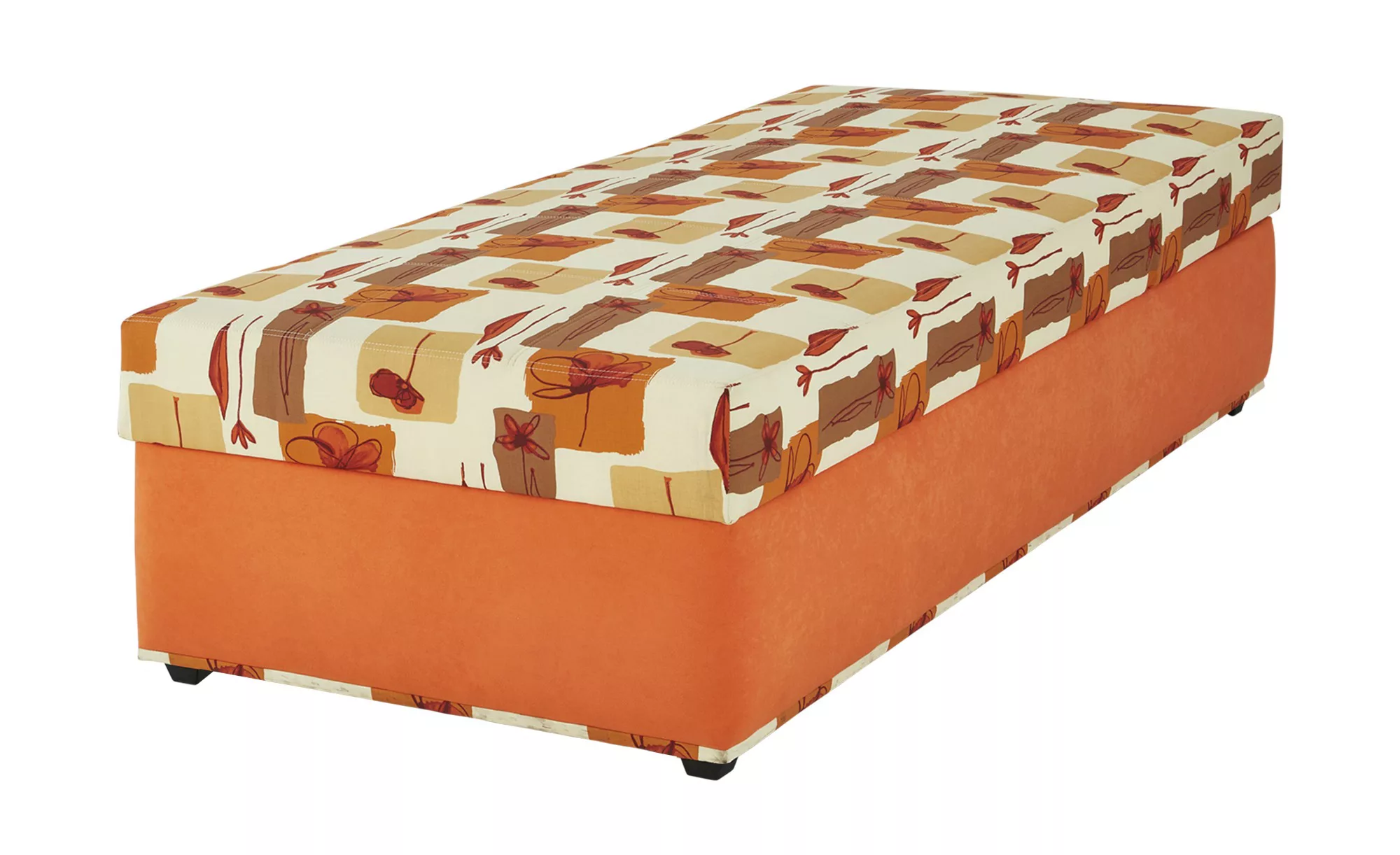 Polsterliege  Stefi 1 - orange - 92 cm - 53 cm - 202 cm - Sconto günstig online kaufen