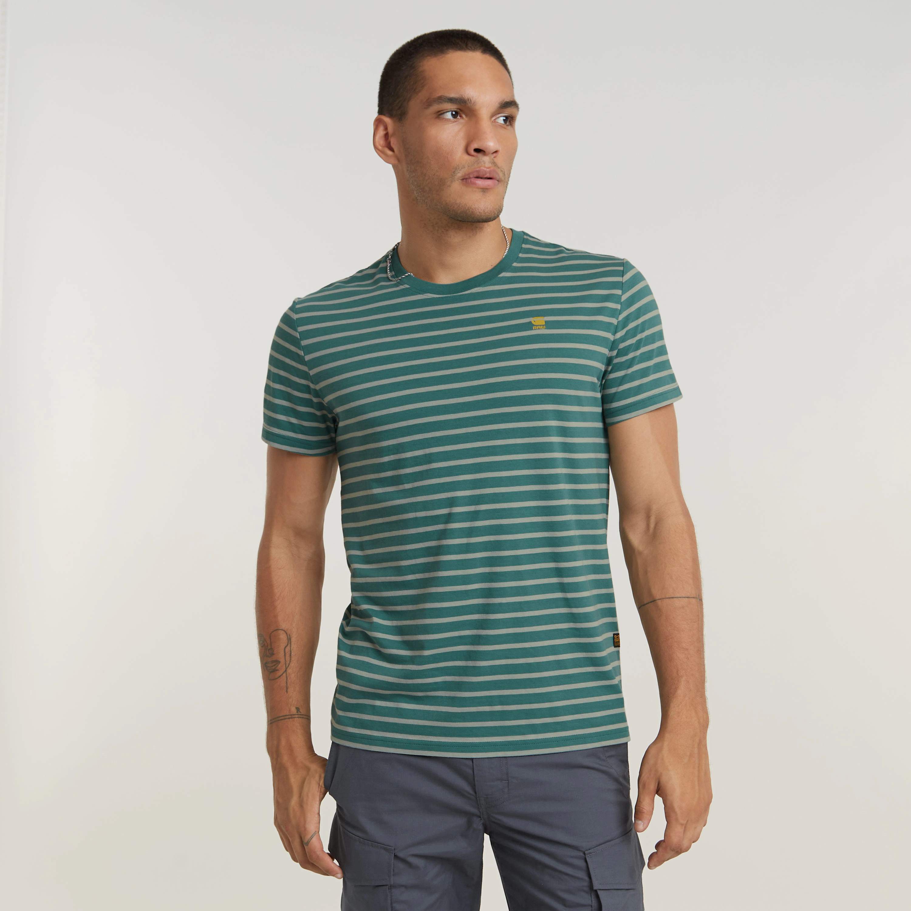 G-Star RAW T-Shirt "Stripe r t" günstig online kaufen