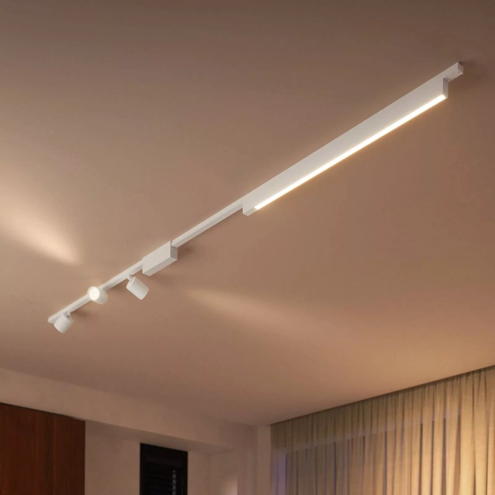 Philips Hue Perifo 3x Spots + Lightbar, weiß günstig online kaufen