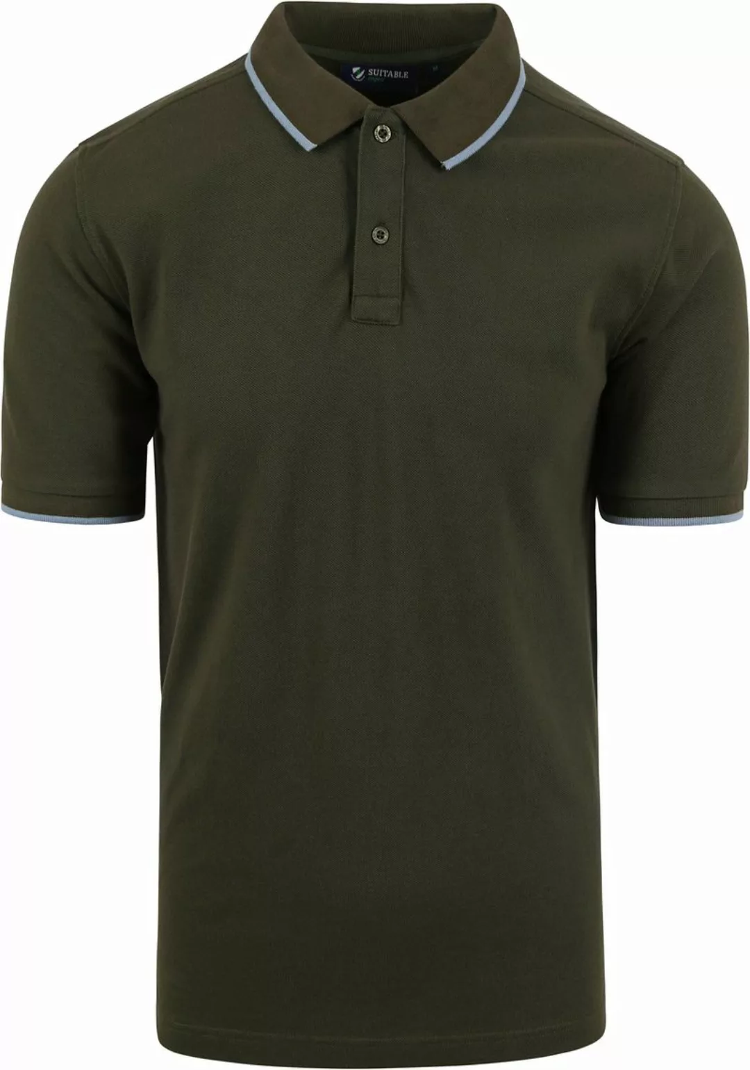 Suitable Respect Poloshirt Tip Ferry Olivgrün - Größe L günstig online kaufen