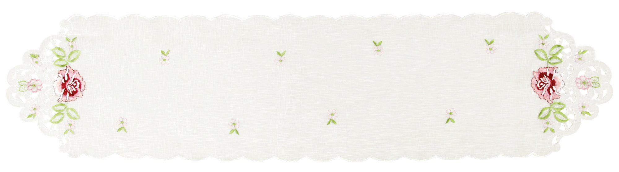 Arsvita Tischläufer bestickt 140x35cm Platzdecke (1-tlg), günstig online kaufen