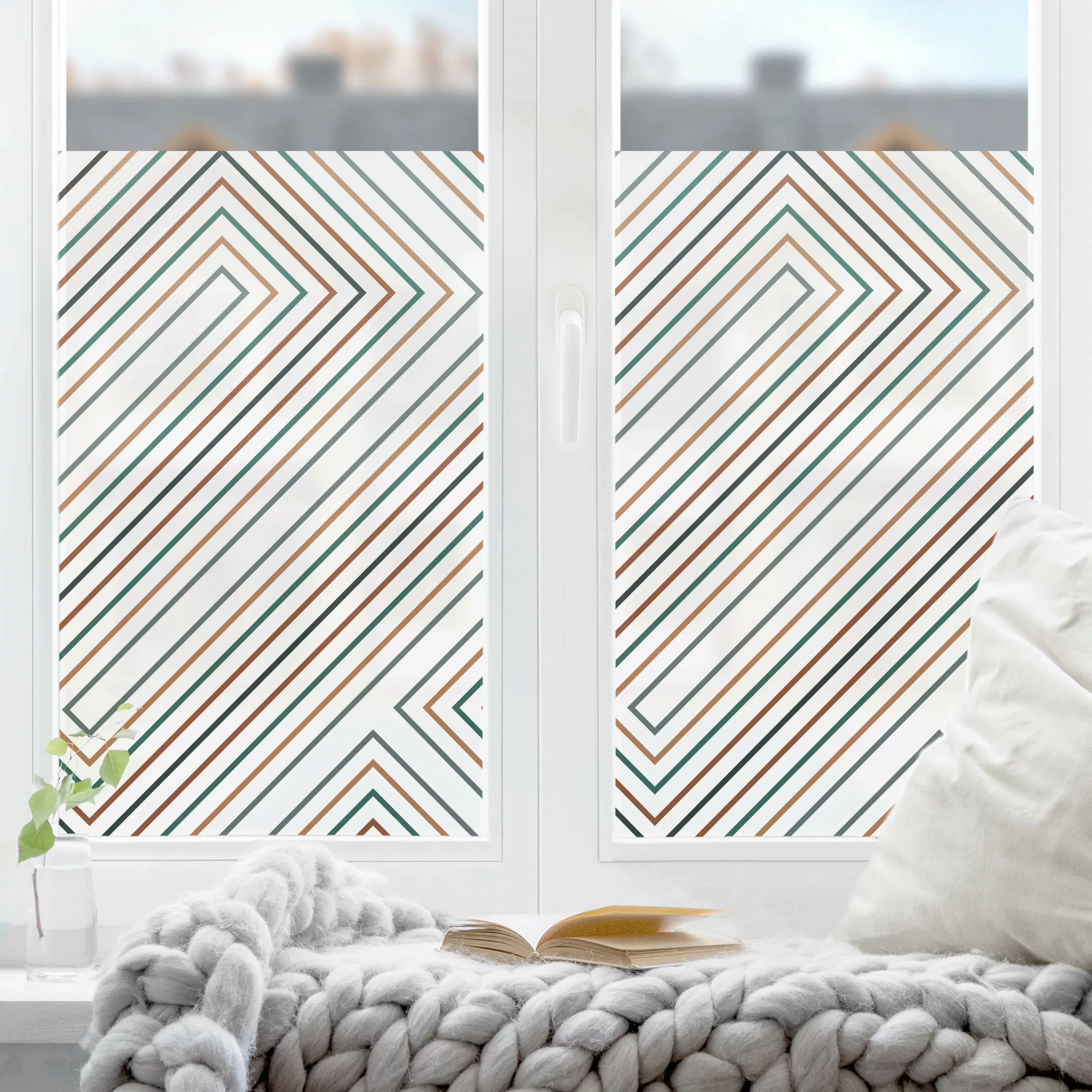 Fensterfolie Symmetrische Geometrie Dijon günstig online kaufen