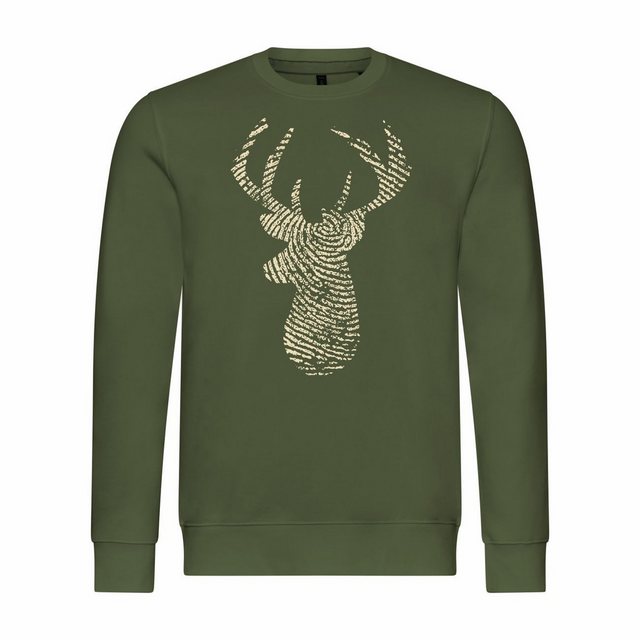 deinshirt Rundhalspullover Herren Sweatshirt Jagd ist Zeitlos Mit Print Mot günstig online kaufen