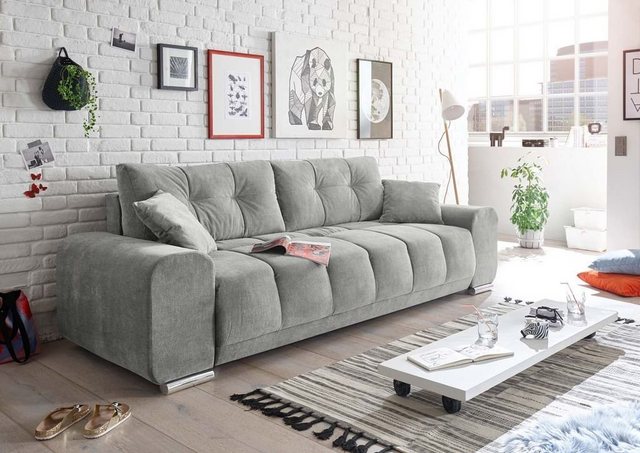 ED EXCITING DESIGN Schlafsofa, Paco Schlafsofa 260x90 cm Sofa Couch Schlafc günstig online kaufen