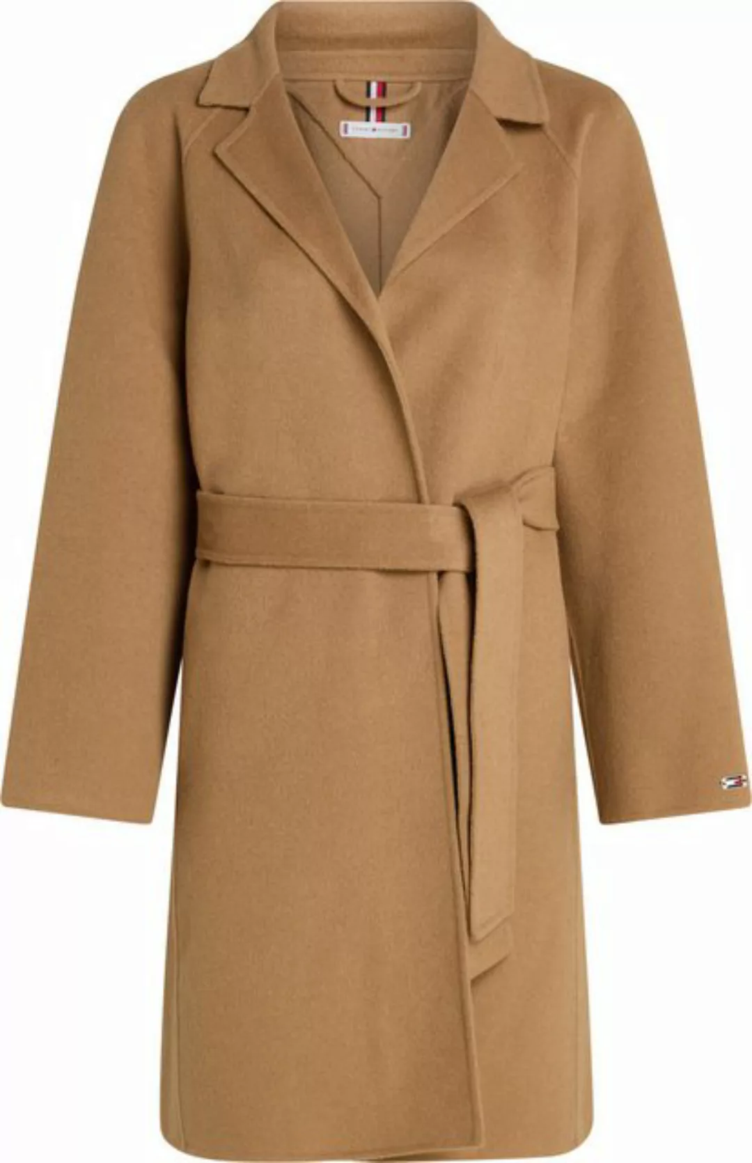 Tommy Hilfiger Kurzmantel REG DF WOOL BELTED COAT mit Gürtel günstig online kaufen