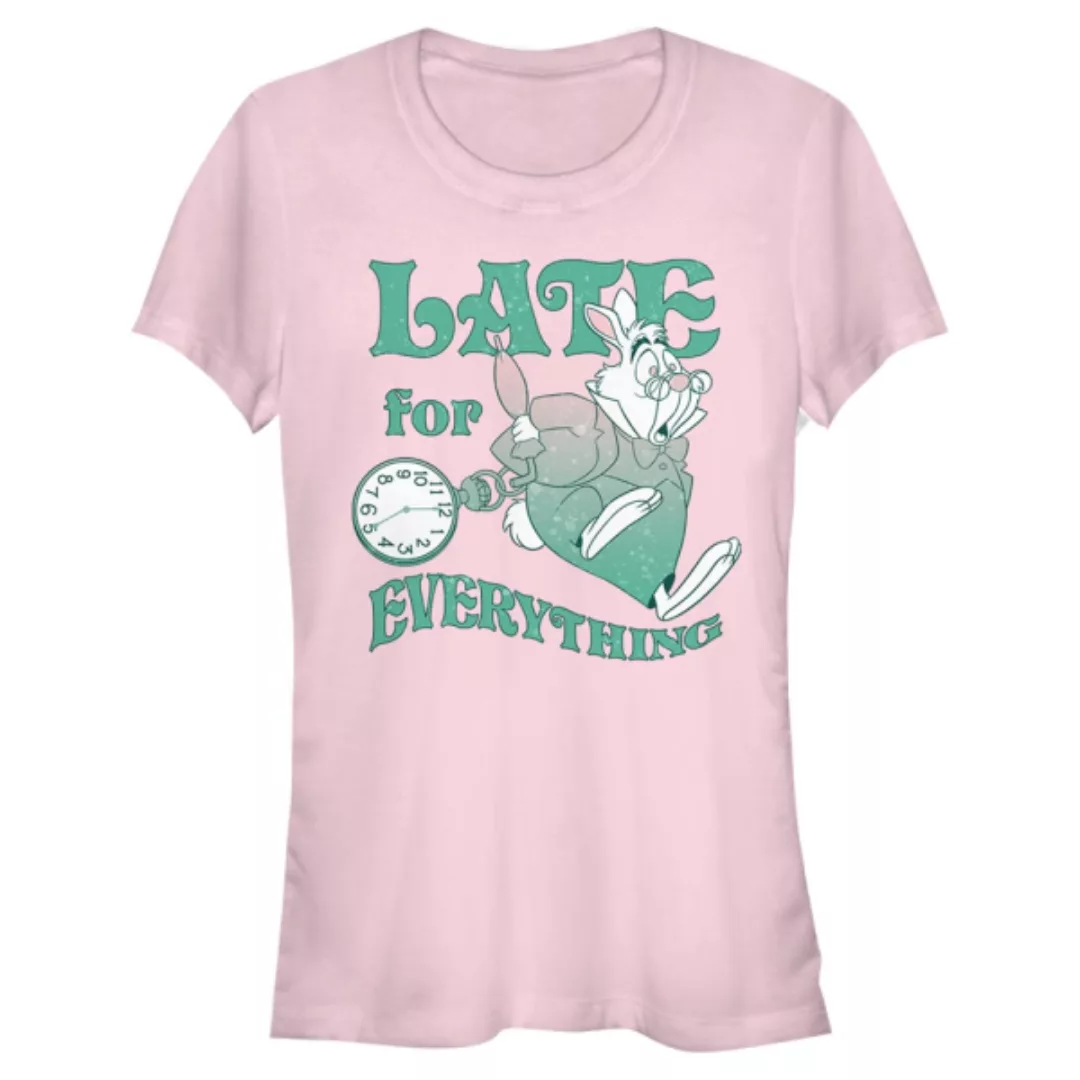 Disney Classics - Alice im Wunderland - Weiße Hase Late - Frauen T-Shirt günstig online kaufen