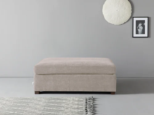 Home affaire Polsterhocker "Skara XXL", Passend zur Serie "Skara XXL". günstig online kaufen
