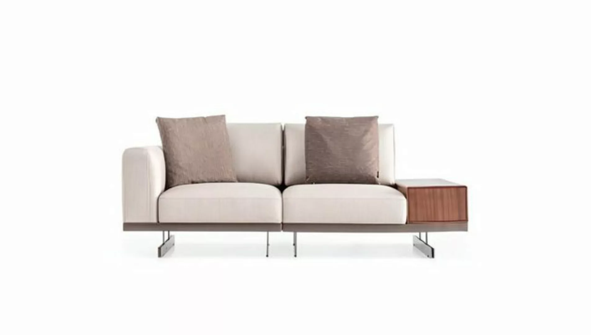 Xlmoebel Sofa Beige Zeitgemäße Zweisitzer Luxus Sofalandschaft Wohnraum Möb günstig online kaufen