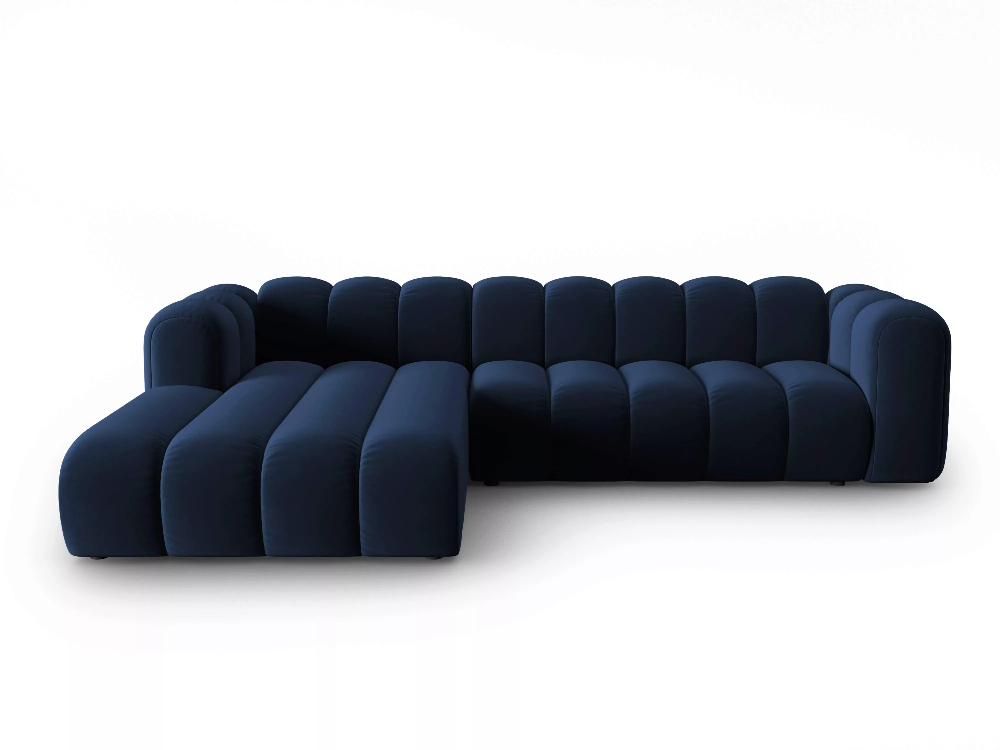 Micadoni | 4-Sitzer-Ecksofa Lupine links Samt günstig online kaufen