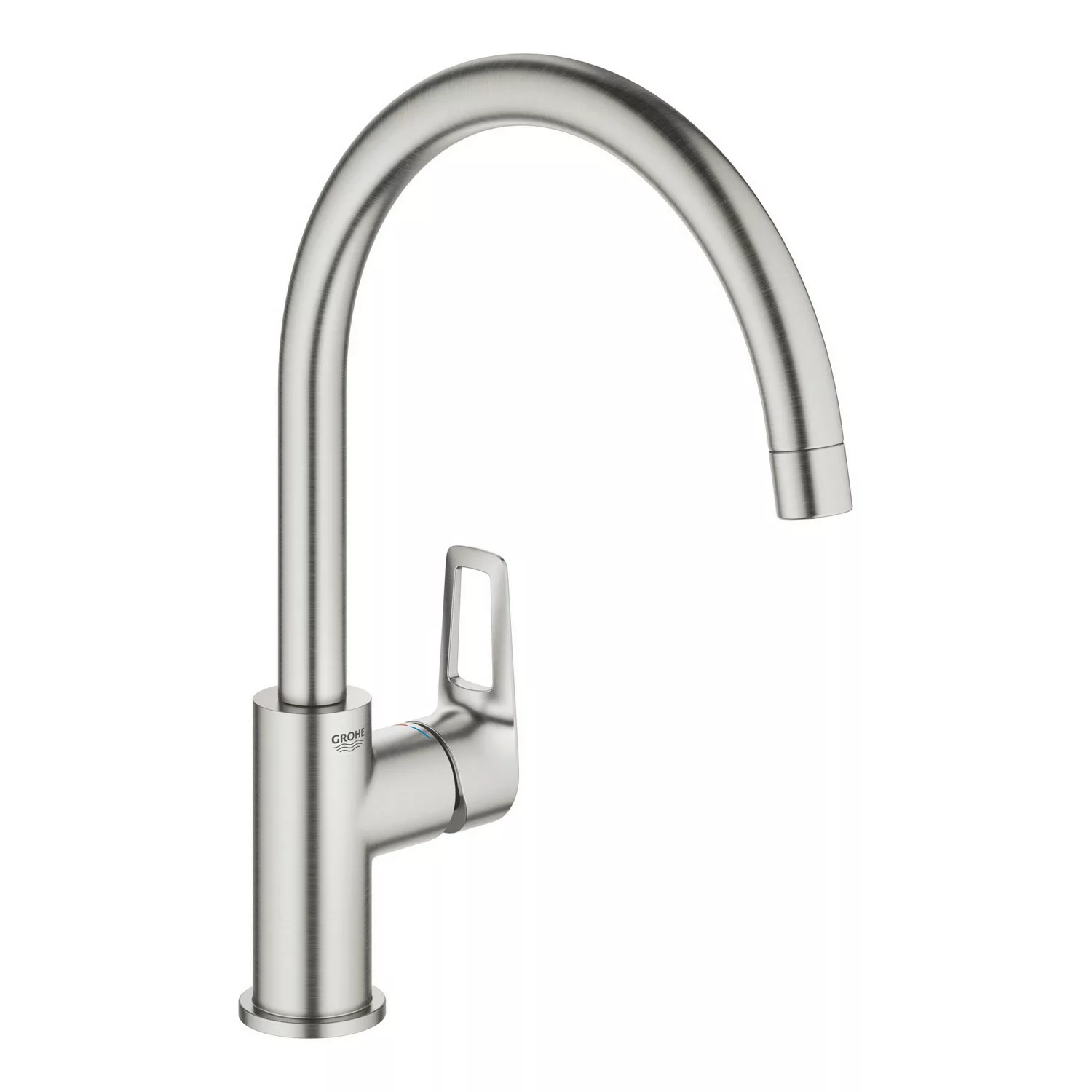 Grohe QuickFix Einhand-Spültischarmatur Start Loop Supersteel günstig online kaufen