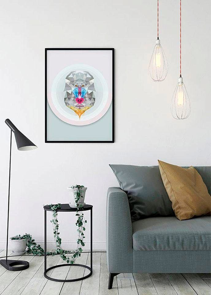 Komar Bild "Baboon", Tiere, (1 St.), Wandbild zur Dekoration - ohne Rahmen günstig online kaufen