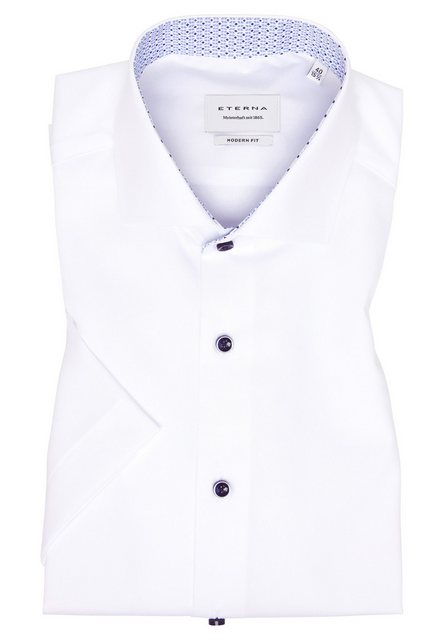 Eterna Kurzarmhemd "MODERN FIT", NON IRON (bügelfrei) günstig online kaufen