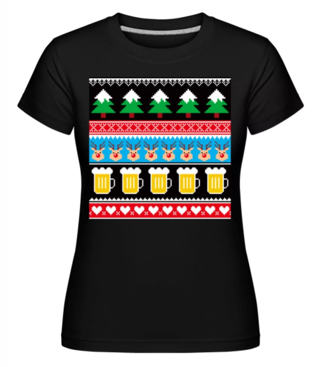 Ugly Christmas Symbols · Shirtinator Frauen T-Shirt günstig online kaufen
