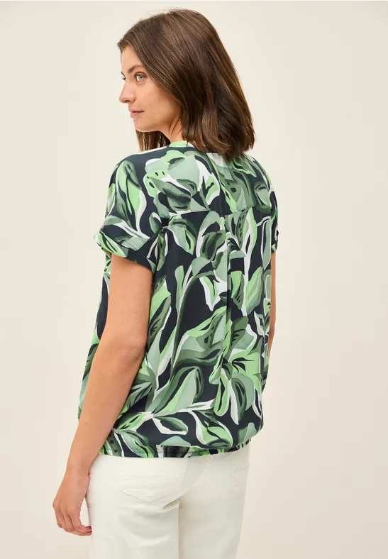 Gemustertes Blusenshirt günstig online kaufen