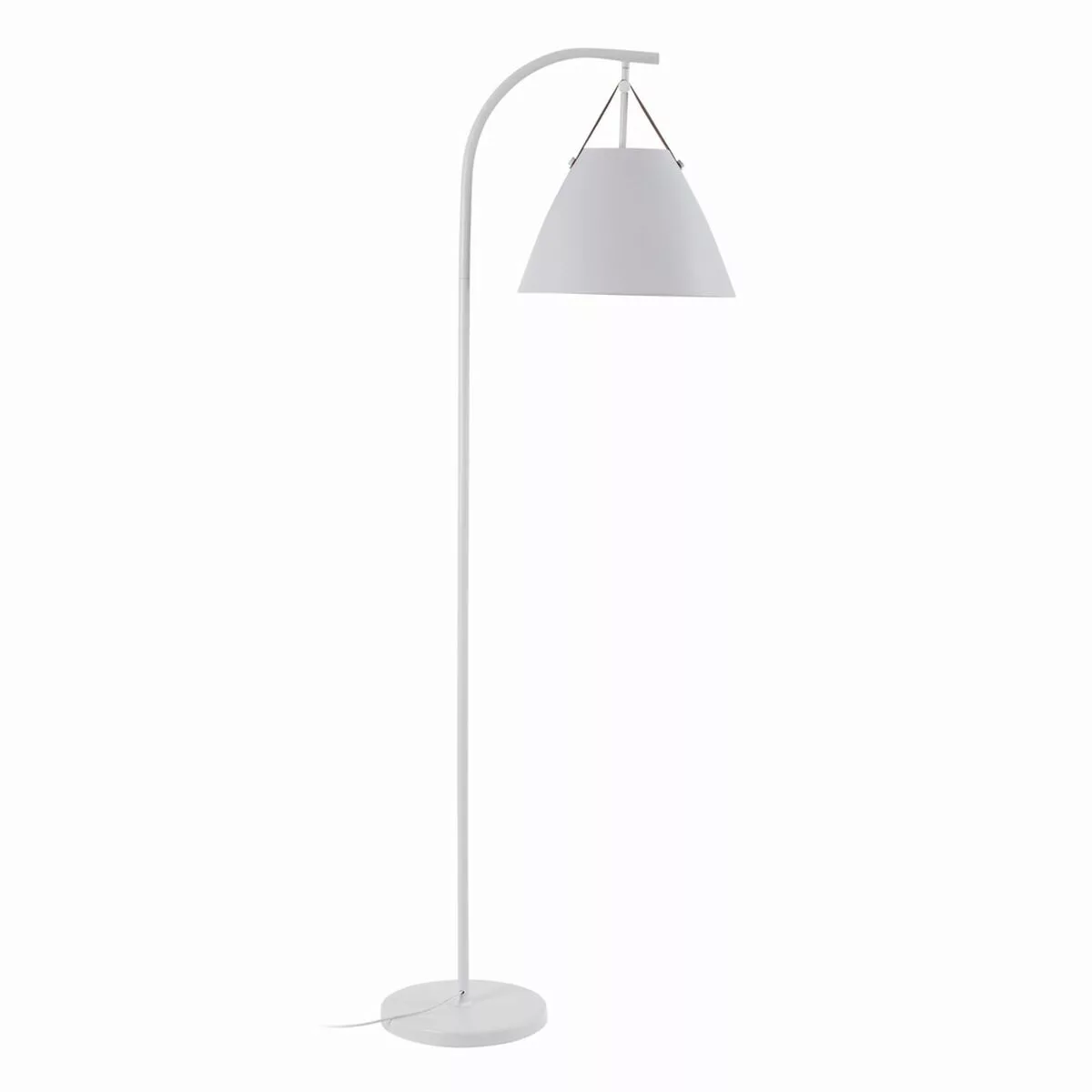 Stehlampe Metall Weiß 36 X 36 X 160 Cm günstig online kaufen