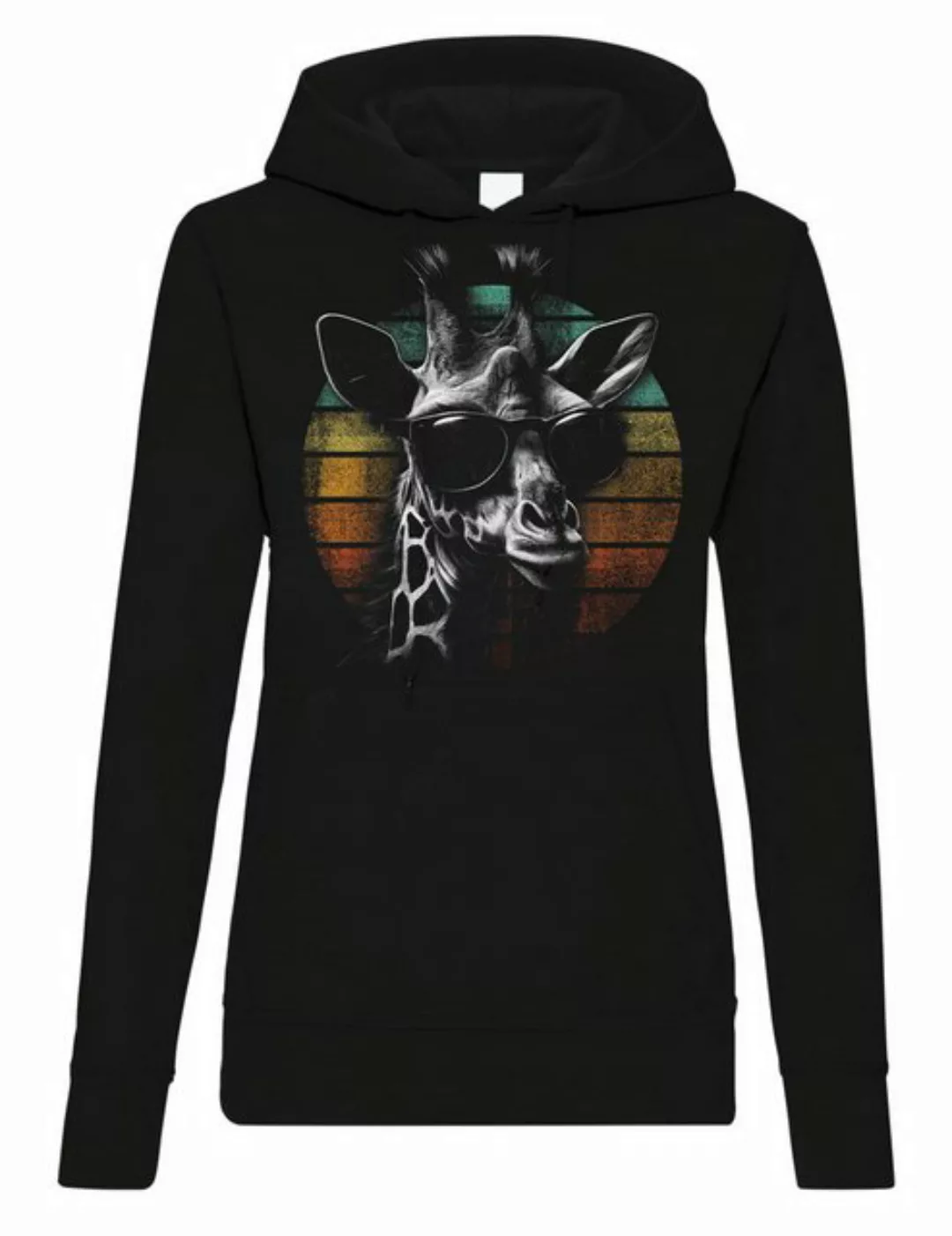 Youth Designz Kapuzenpullover RetroGiraffe Damen Hoodie Pullover mit lustig günstig online kaufen