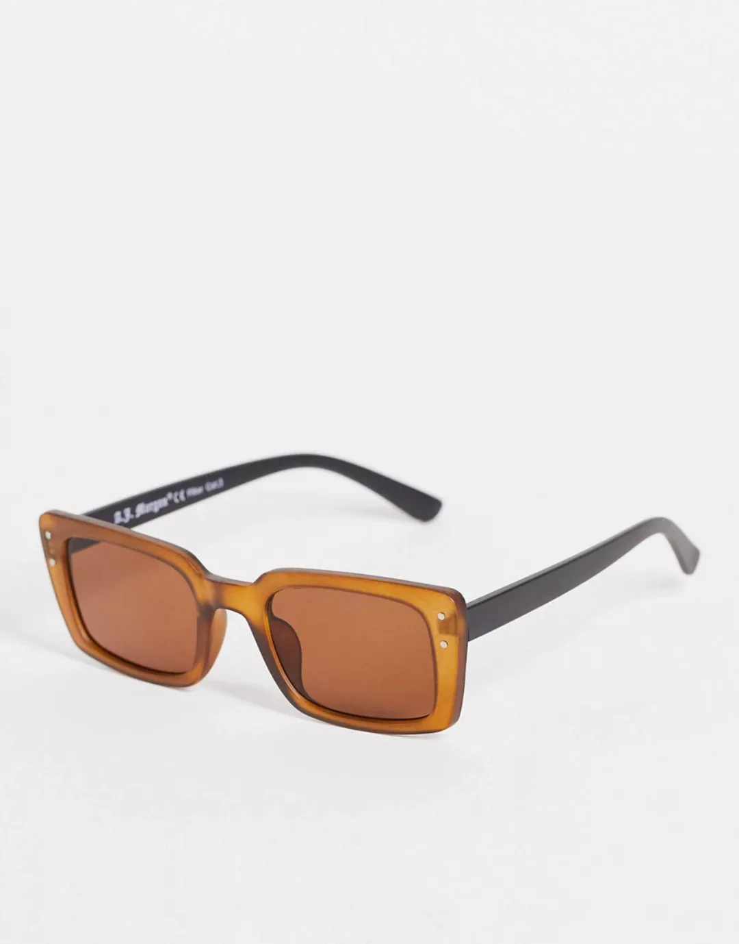AJ Morgan – Eckige Sonnenbrille in Braun für Damen günstig online kaufen