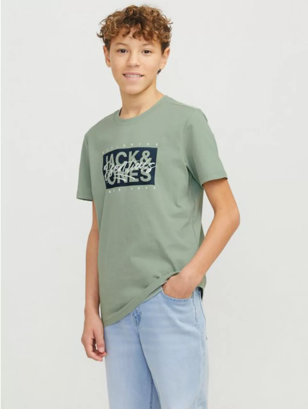 Jack & Jones Junior T-Shirt JJCOLTON TEE SS CREW NECK JNR günstig online kaufen