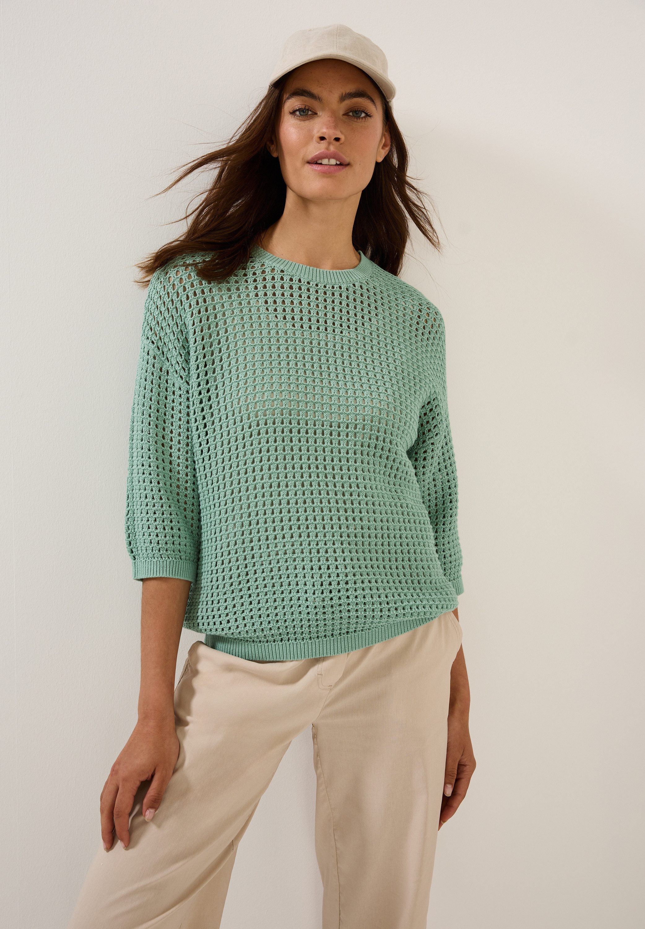 Cecil Strickpullover, Grobstrick günstig online kaufen