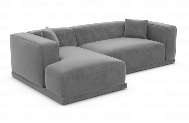Sofa Dreams Ecksofa Polster Eck Sofa Stoff Couch Stoffsofa Modern Merida L günstig online kaufen