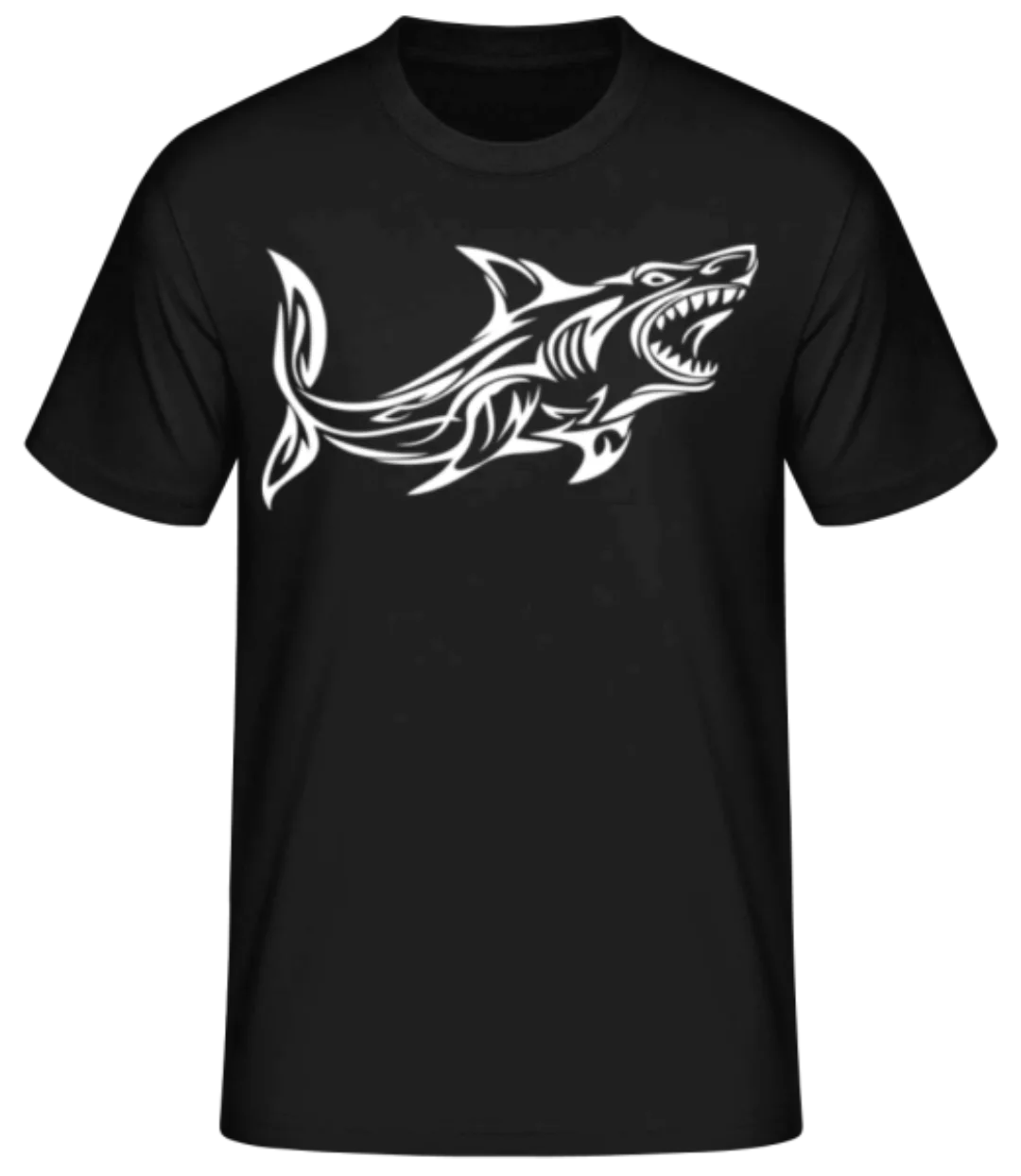 Weißer Hai Tribal · Männer Basic T-Shirt günstig online kaufen