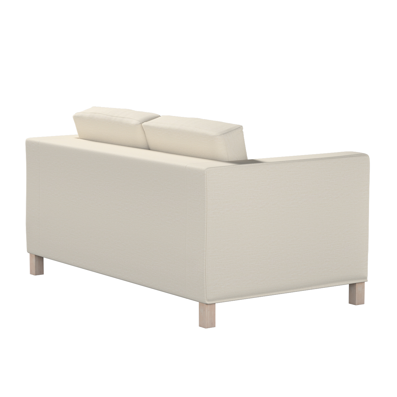 Bezug für Karlanda 2-Sitzer Sofa nicht ausklappbar, kurz, hellbeige, 60cm x günstig online kaufen
