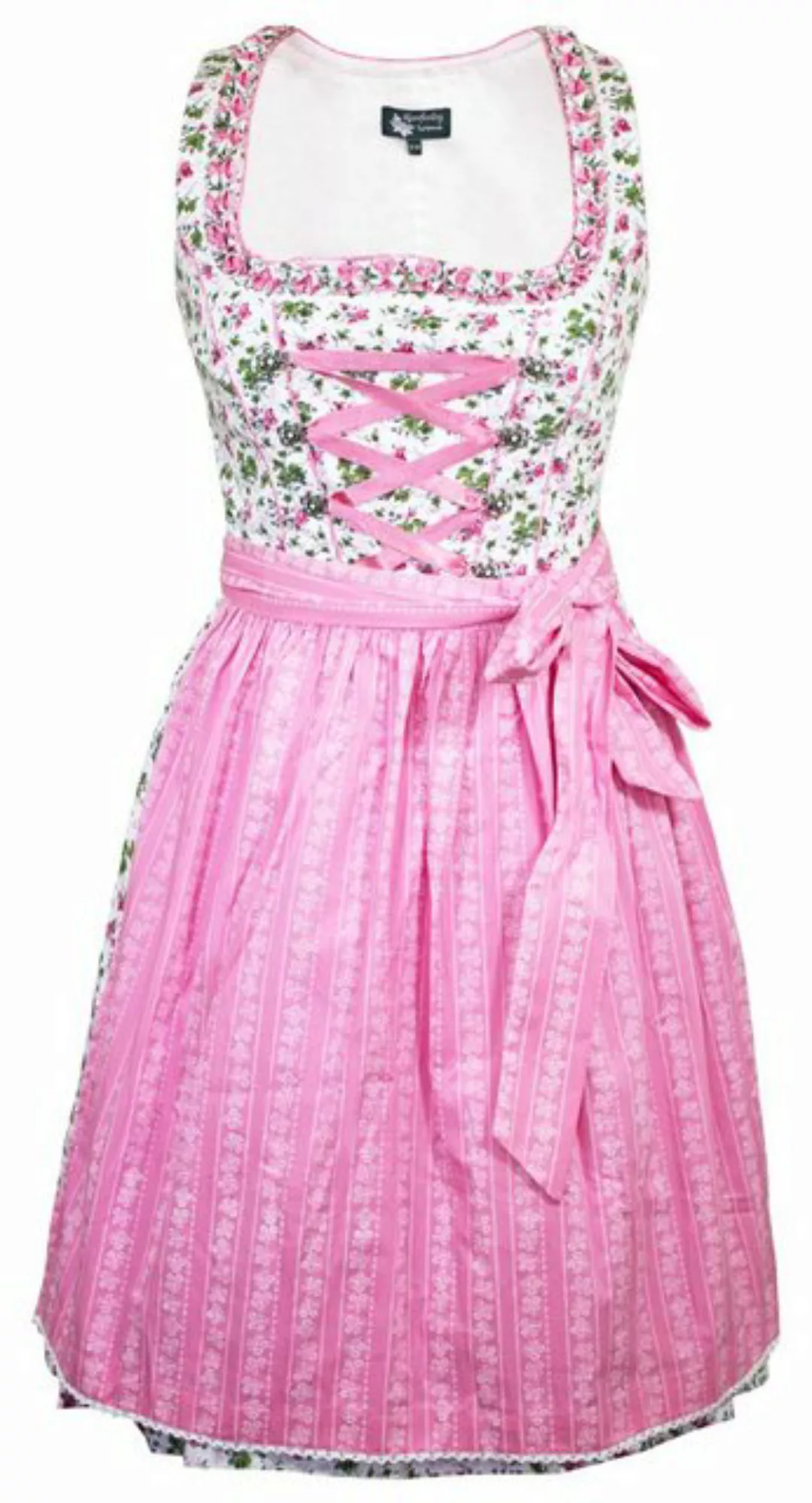 Maddox Dirndl 'Alpach' Traditionell, Creme Rosé 55 cm günstig online kaufen