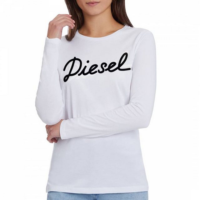 Diesel Longsleeve Diesel T-Sily-Simo Maglietta Damen T-Shirt günstig online kaufen