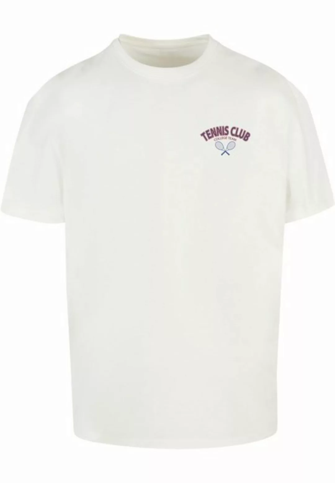 Merchcode T-Shirt Merchcode Herren College Club Heavy Oversized Tee (1-tlg) günstig online kaufen