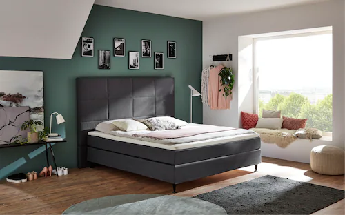 andas Boxspringbett "Linja", mit Hotelbett-Charakter, Komfortliegehöhe und günstig online kaufen