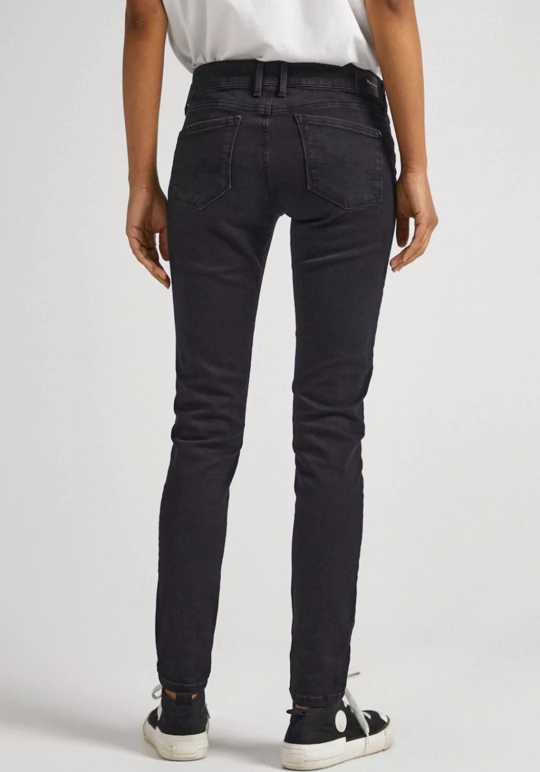 Pepe Jeans Skinny-fit-Jeans "SOHO", im 5-Pocket-Stil mit 1-Knopf Bund und S günstig online kaufen