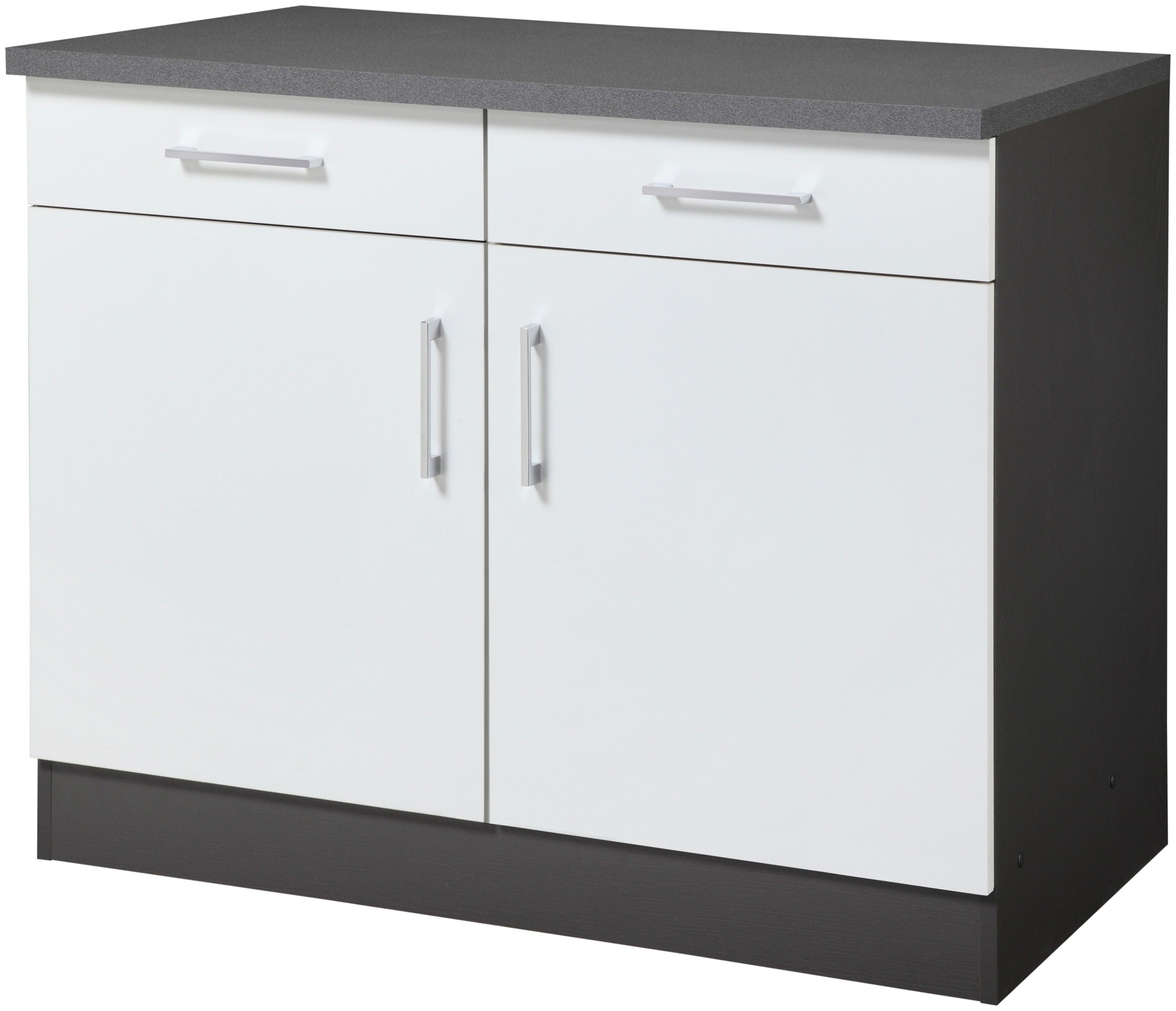 KOCHSTATION Unterschrank "KS-Paris", Breite 100 cm günstig online kaufen