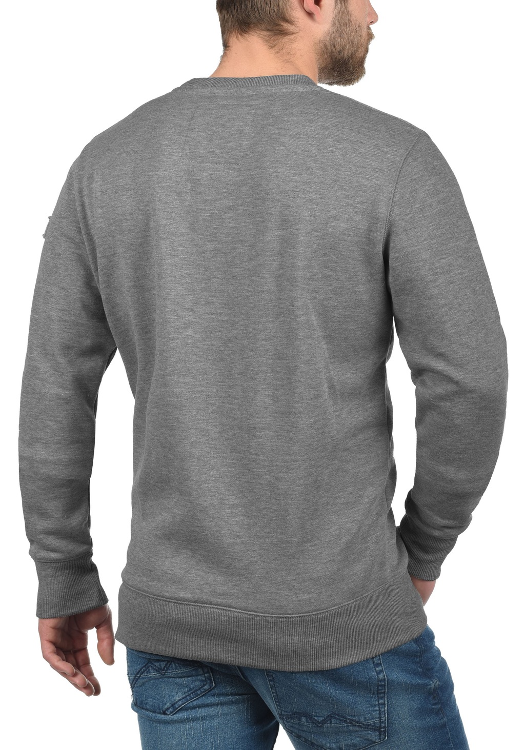 Solid Rundhalspullover "Sweatshirt SDTrip" günstig online kaufen