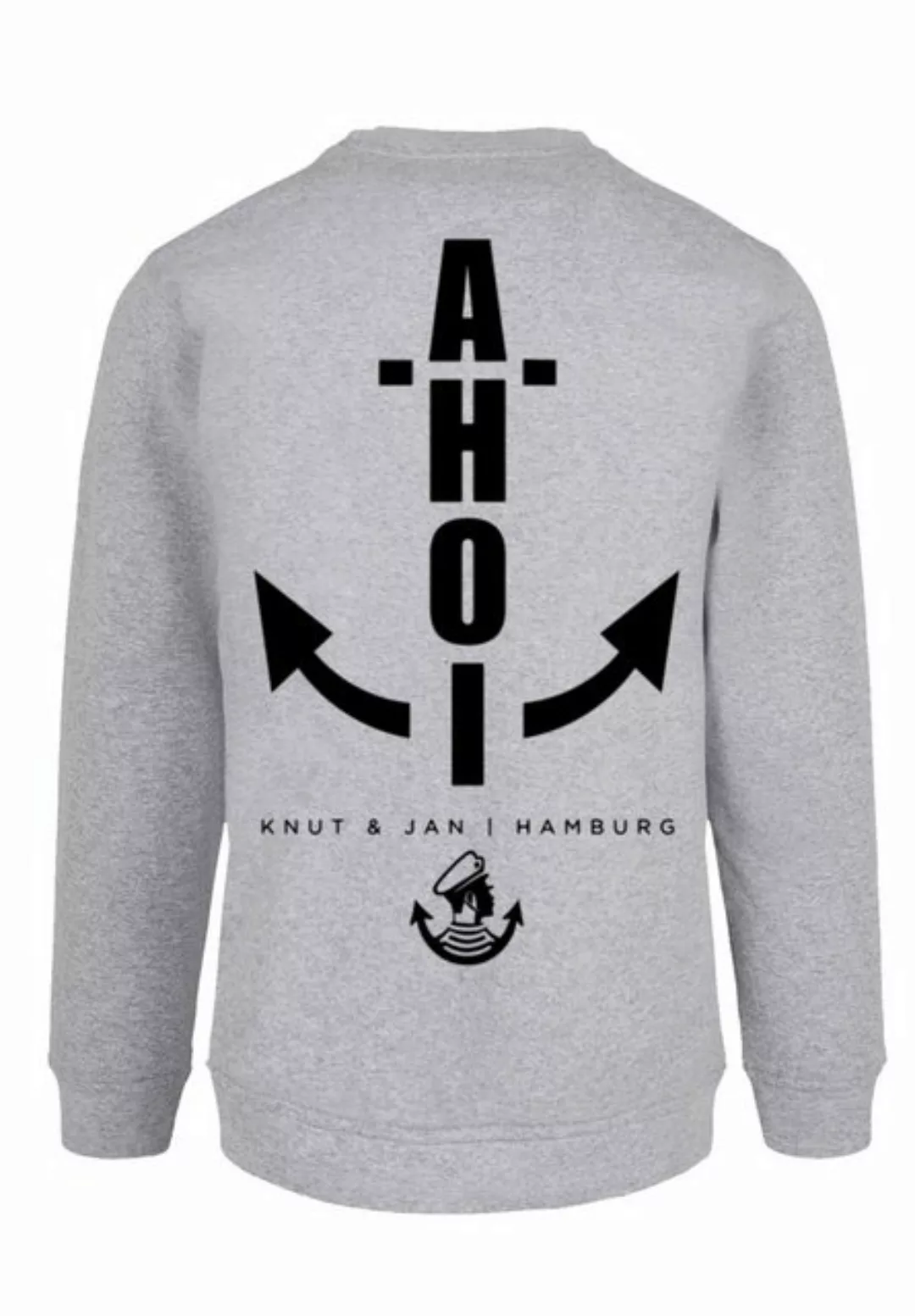 F4NT4STIC Kapuzenpullover Herren Sweatshirt Ahoi Anker Knut & Jan Hamburg P günstig online kaufen