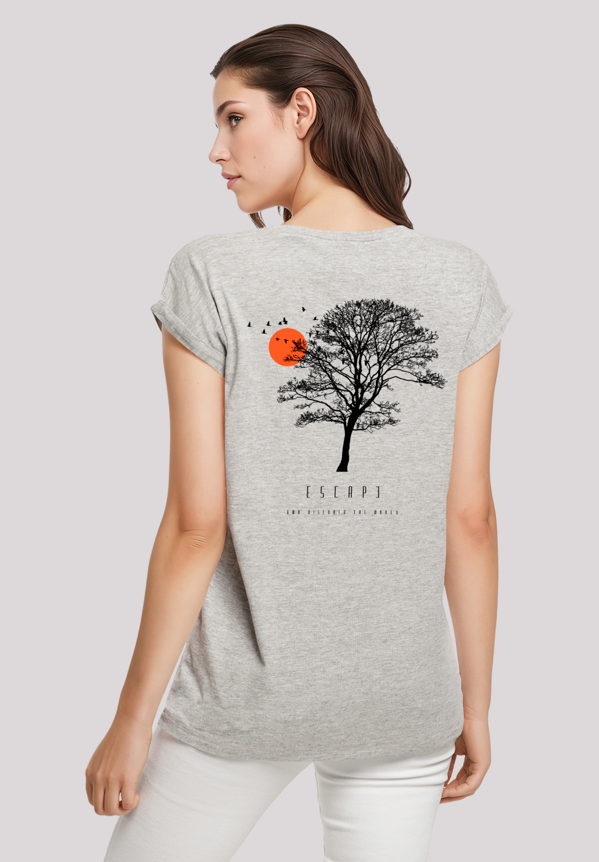 F4NT4STIC T-Shirt "Escape Discover the World Tree Birds", Premium Qualität, günstig online kaufen