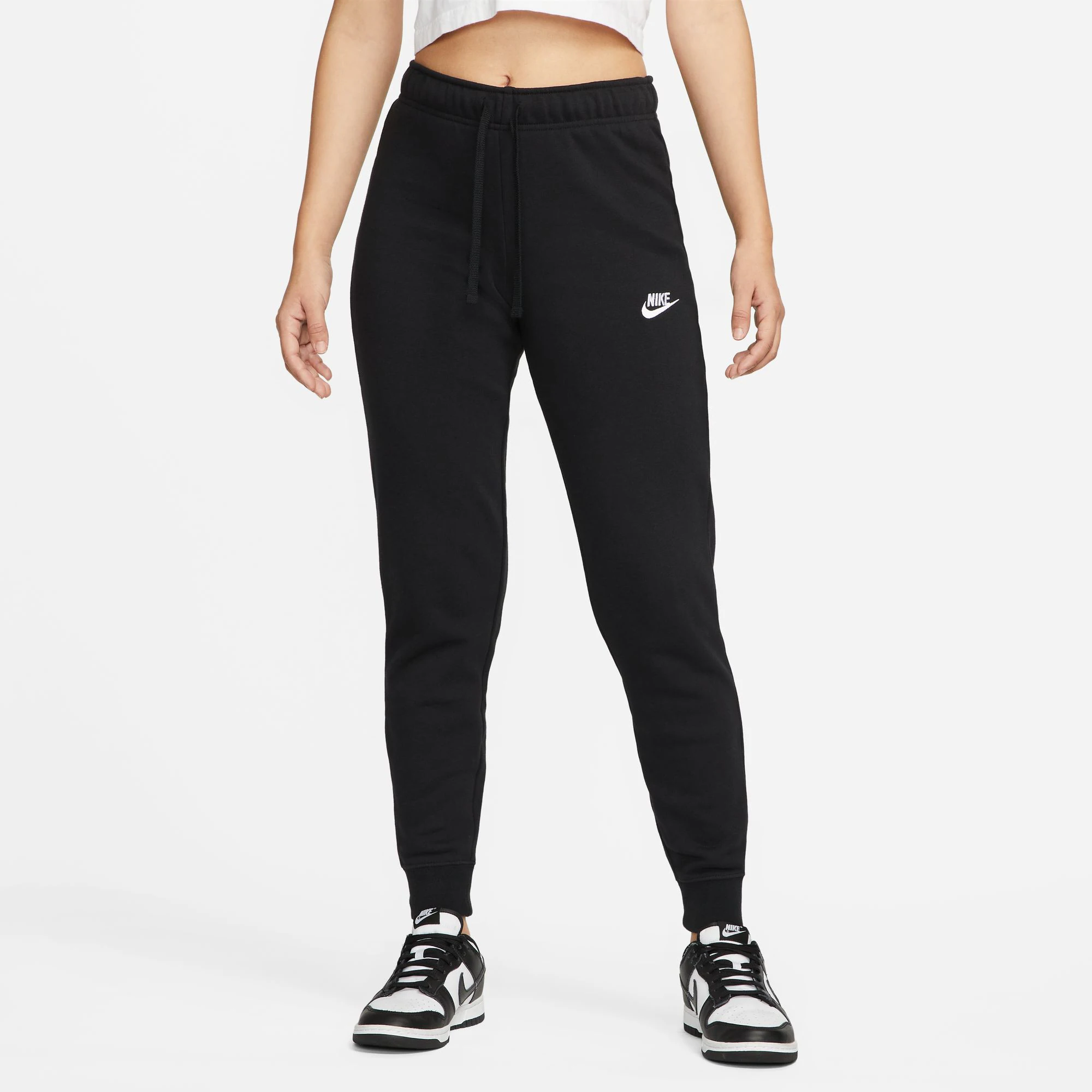 Nike Sportswear Jogginghose "Club Fleece Womens Mid-Rise Slim Joggers", wei günstig online kaufen