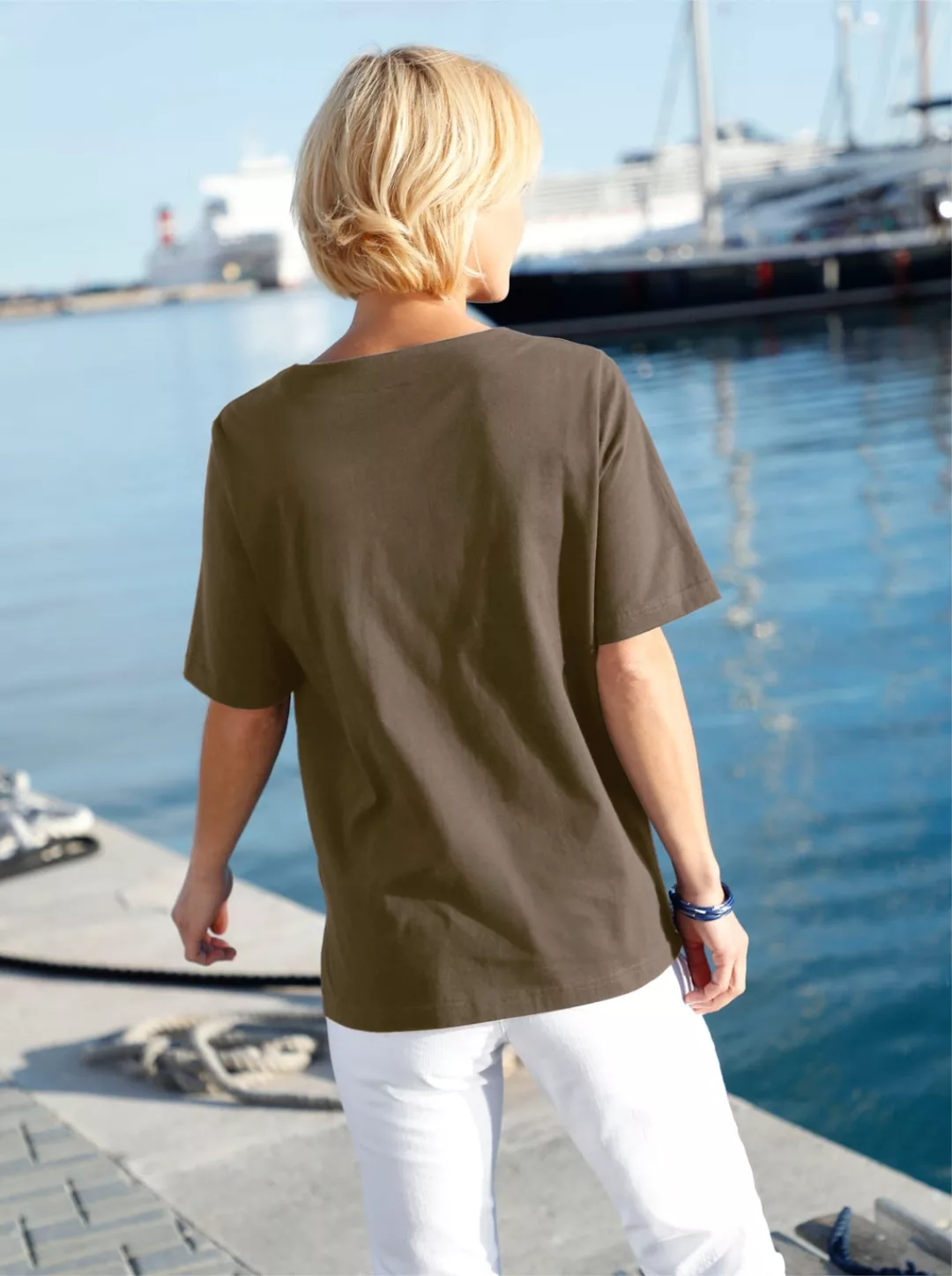 Casual Looks Kurzarmshirt "Shirt" günstig online kaufen