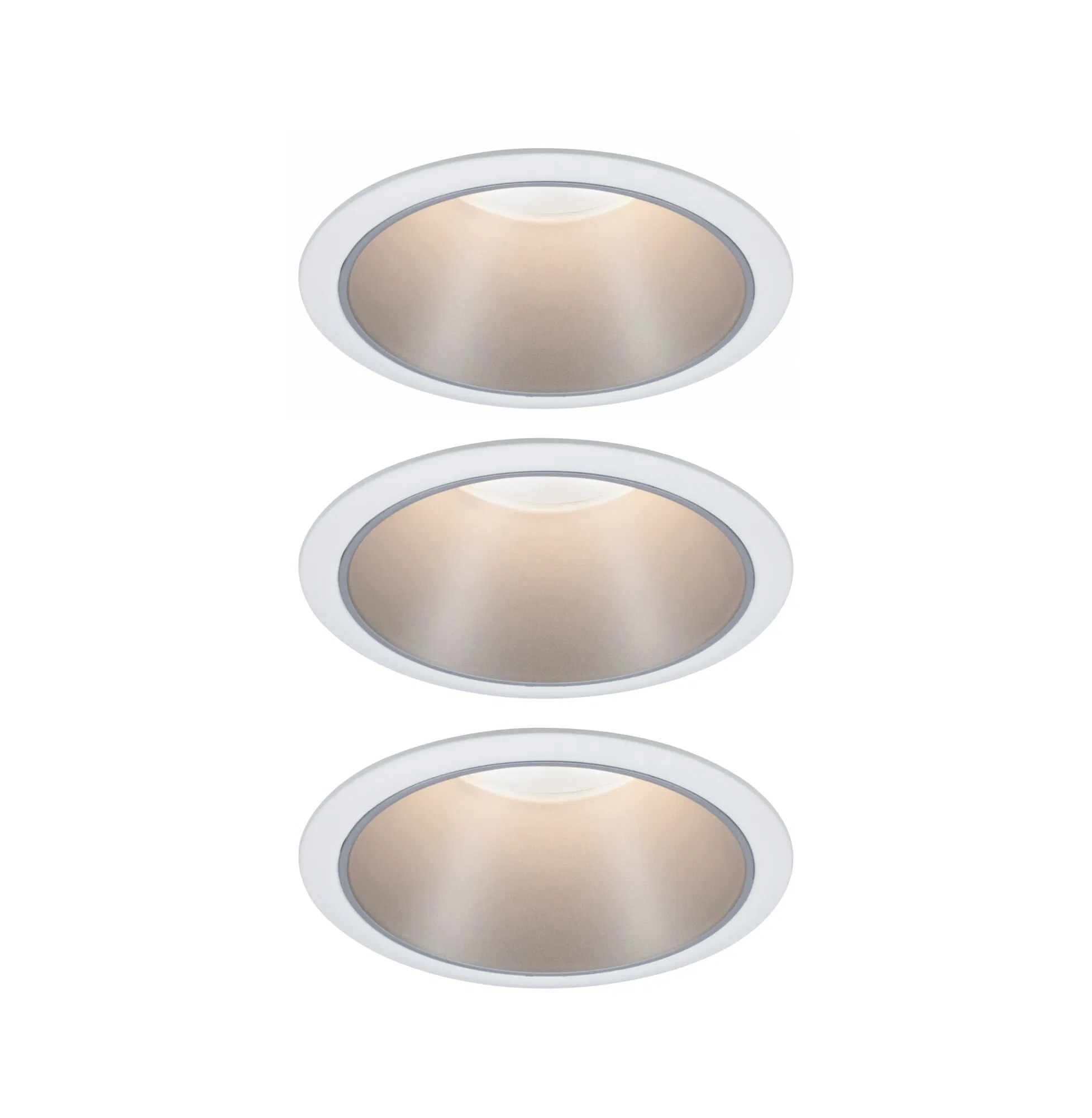 Paulmann "LED Einbauleuchte 3-Step-Dim Cole Coin 3er-Set IP44 rund 88mm Coi günstig online kaufen