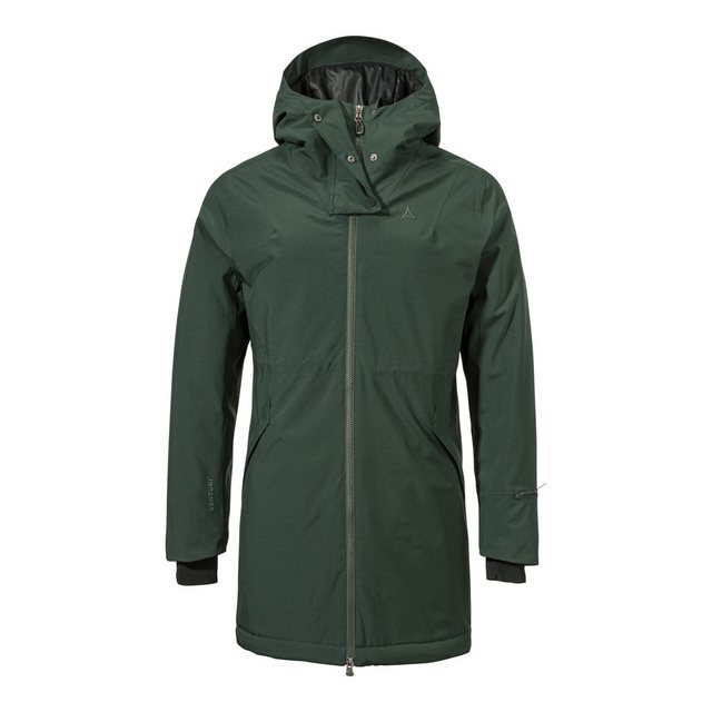 Schöffel Langmantel Ins Parka Style Crivat WMS DARK JADE günstig online kaufen