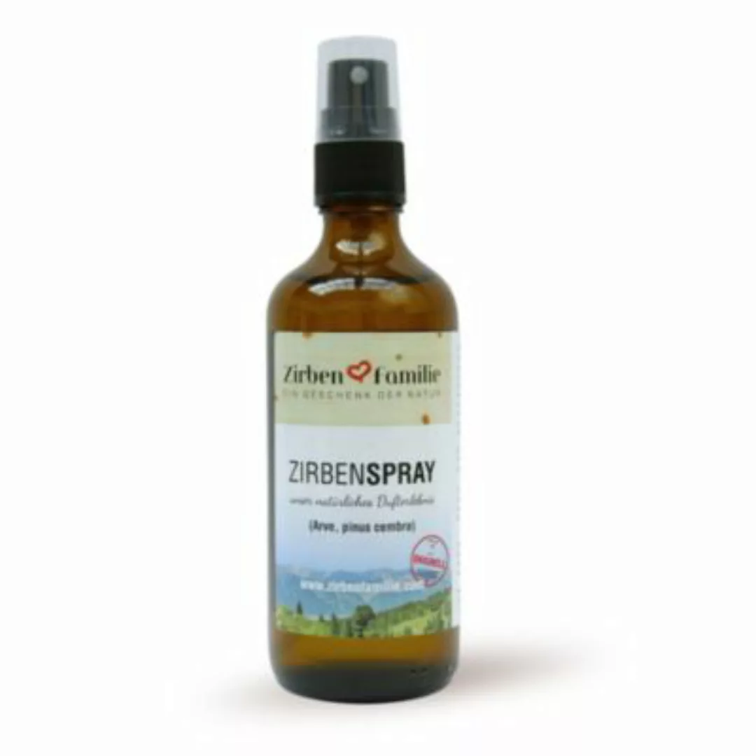 Zirbenfamilie ZirbenSpray 100 ml - Raum- Kissen- und Desinfektions-Spray günstig online kaufen
