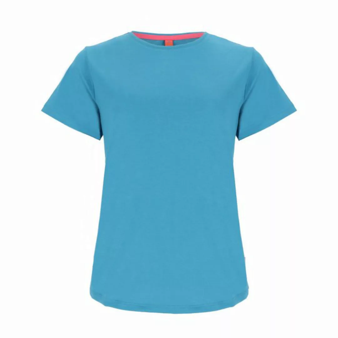 salzhaut T-Shirt Damen Kurzarm-Shirt Steentje unifarben - Sommershirt mit R günstig online kaufen