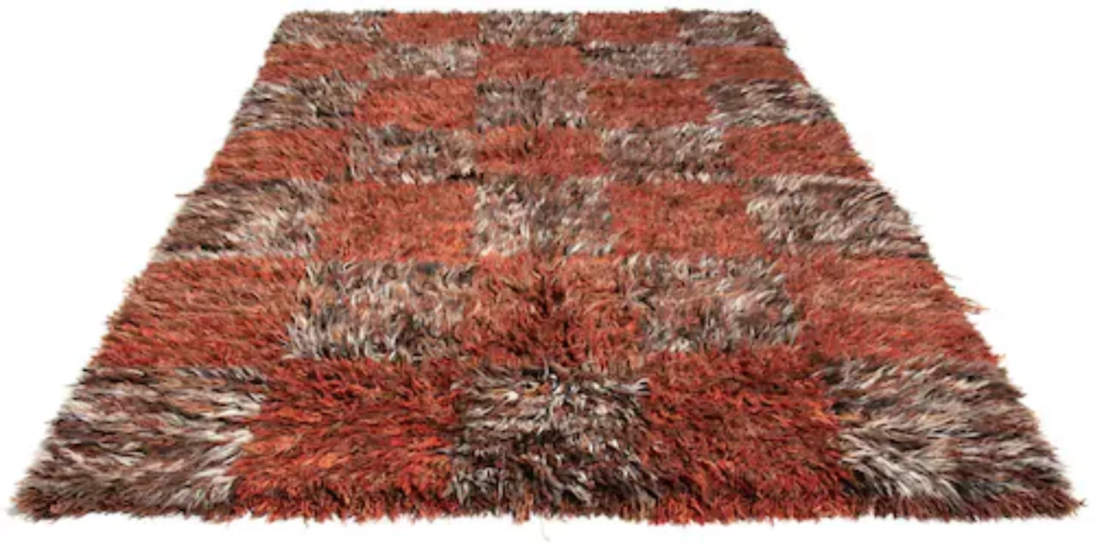morgenland Hochflor-Teppich »Hochflor - 255 x 173 cm - mehrfarbig«, rechtec günstig online kaufen
