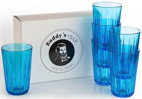 Buddy's Becher, (Set, 6 tlg.), 300 ml, 6-teilig günstig online kaufen