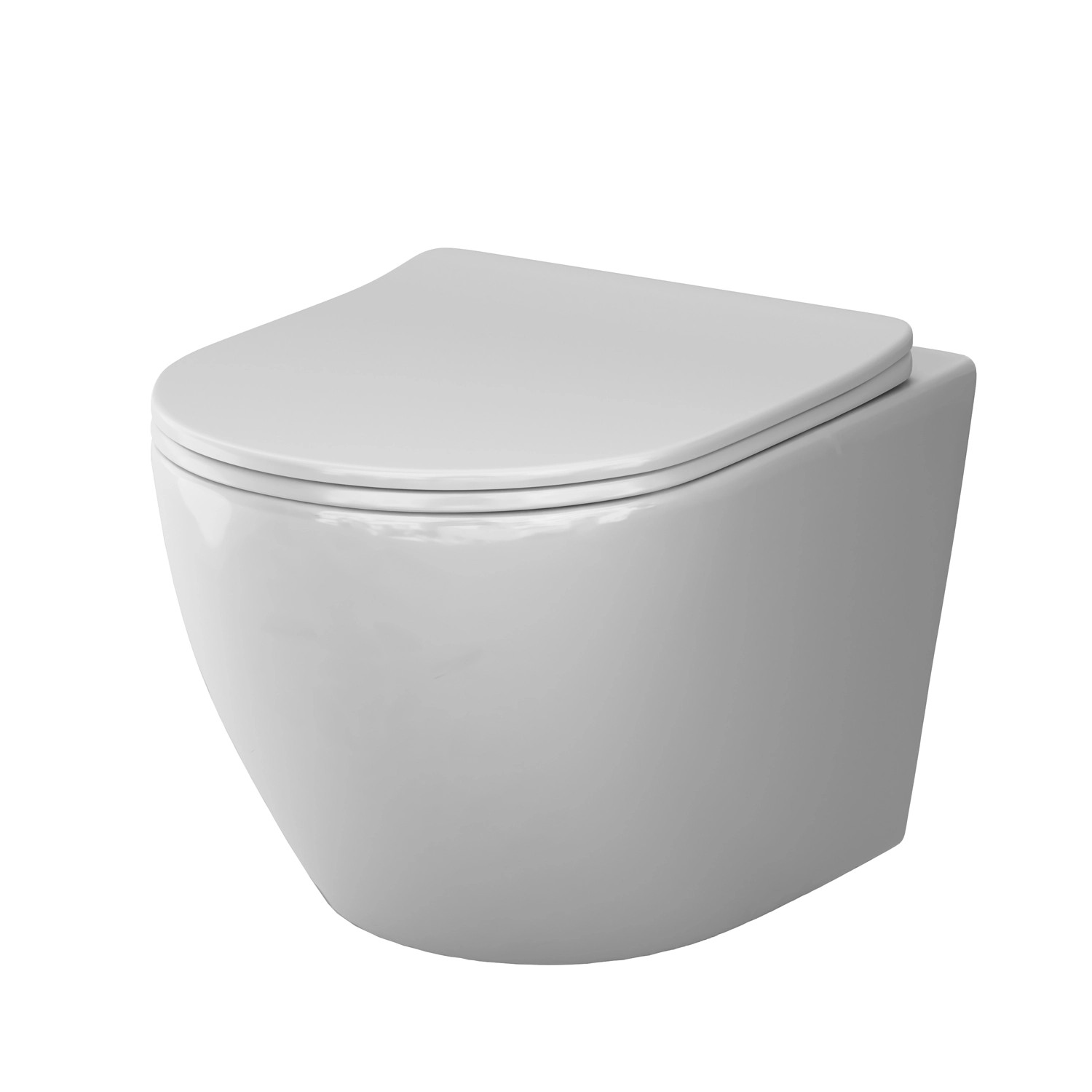 AM.PM Wand-WC mit Softclosing-Sitzabdeckung Flash Spülrandlos Toilette Häng günstig online kaufen