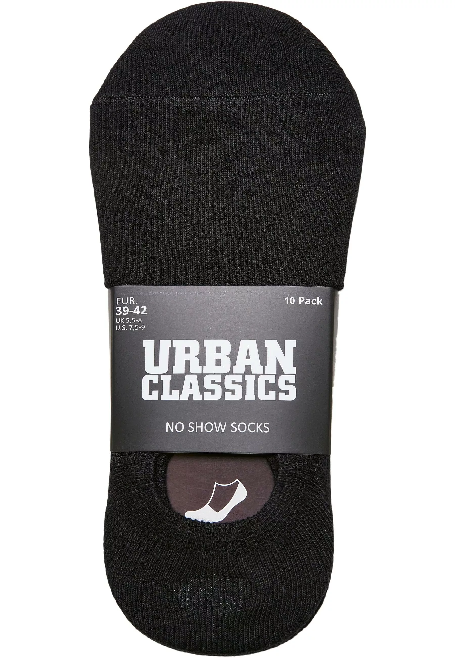 URBAN CLASSICS Basicsocken "Urban Classics Unisex No Show Socks 10-Pack", ( günstig online kaufen