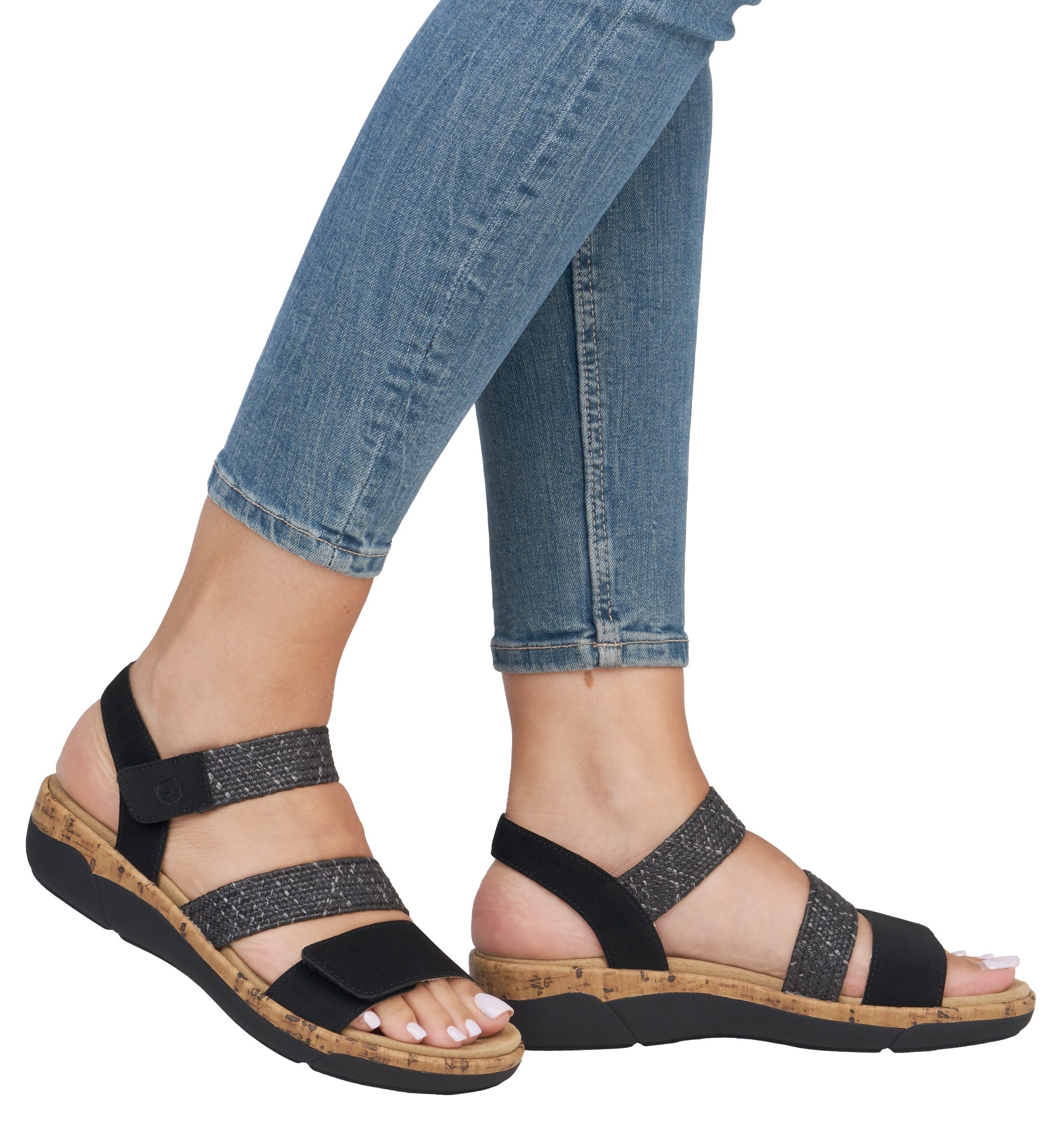 Remonte Keilsandalette, Riemchensandale, Bequemschuh, Sommerschuh mit Soft- günstig online kaufen