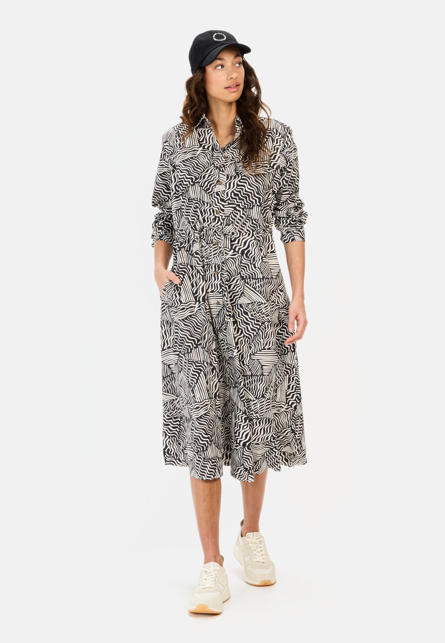 camel active Blusenkleid mit Allover-Print (1-tlg) günstig online kaufen
