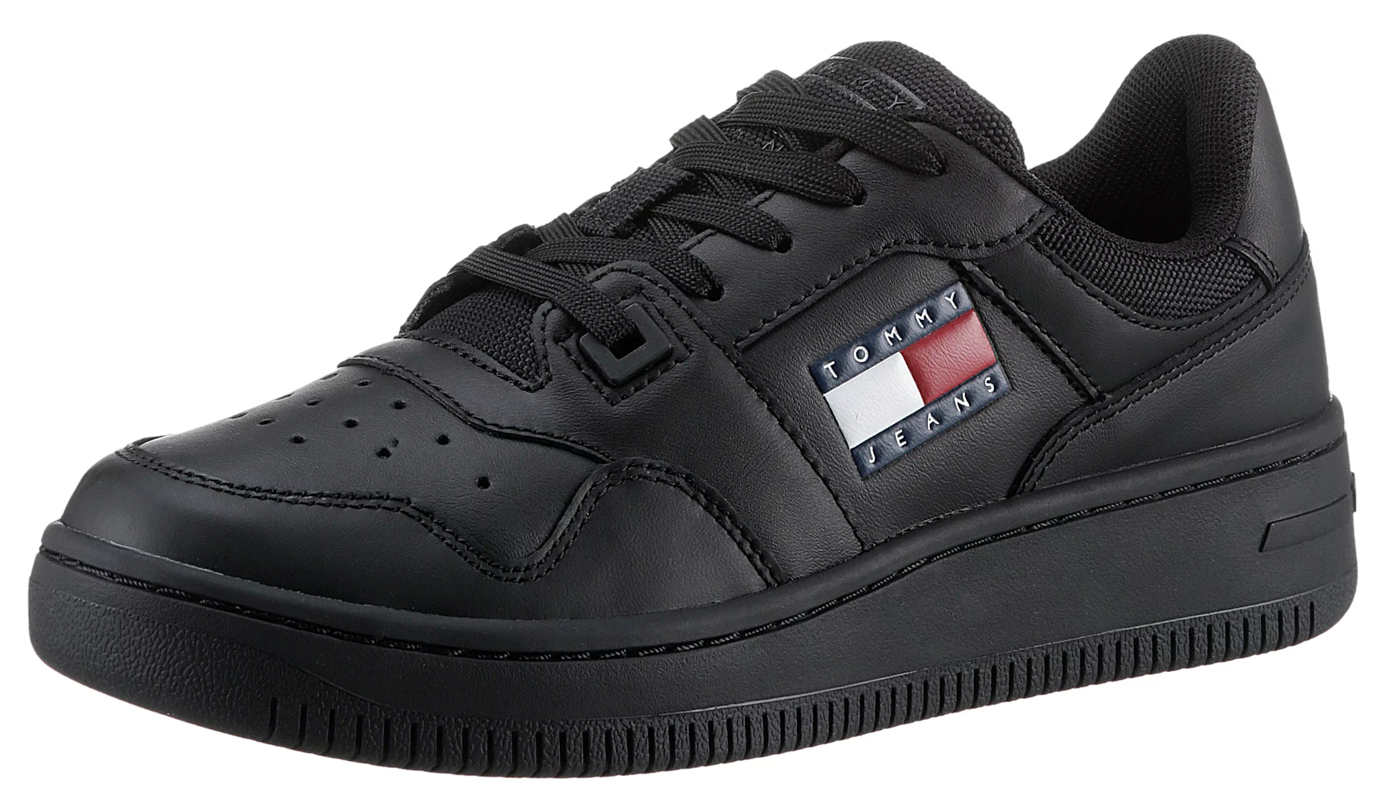 Tommy Jeans Plateausneaker "TJW RETRO BASKET ESS", mit seitlicher Logoflagg günstig online kaufen